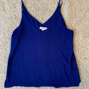 Royal blue tank top